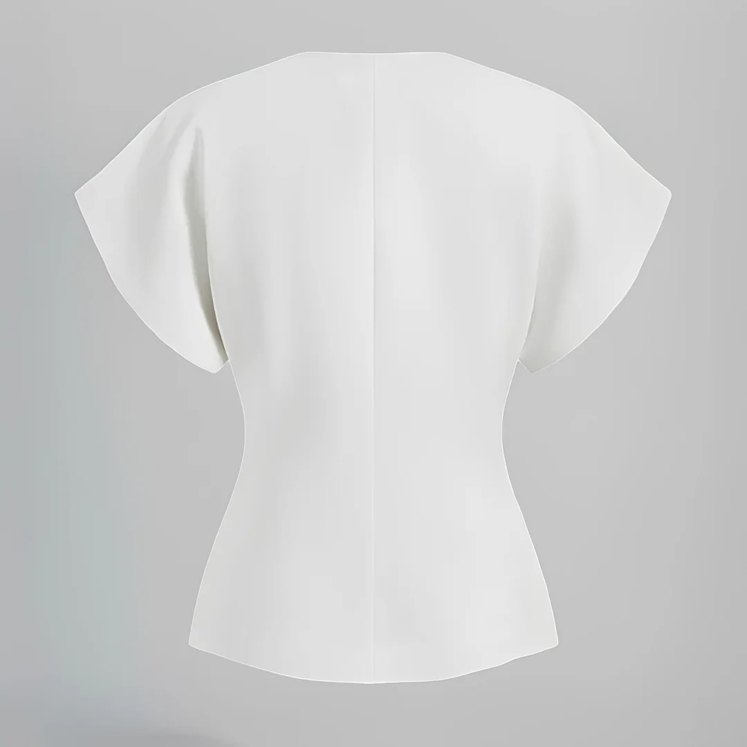 Ariella - Blouse chic à col en V