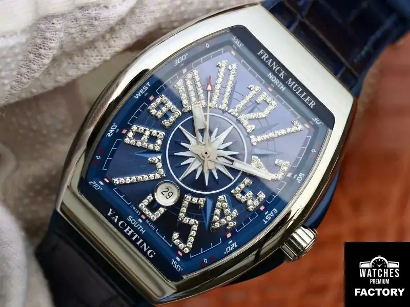 Franck Muller Vanguard V45 45MM Blue Dial