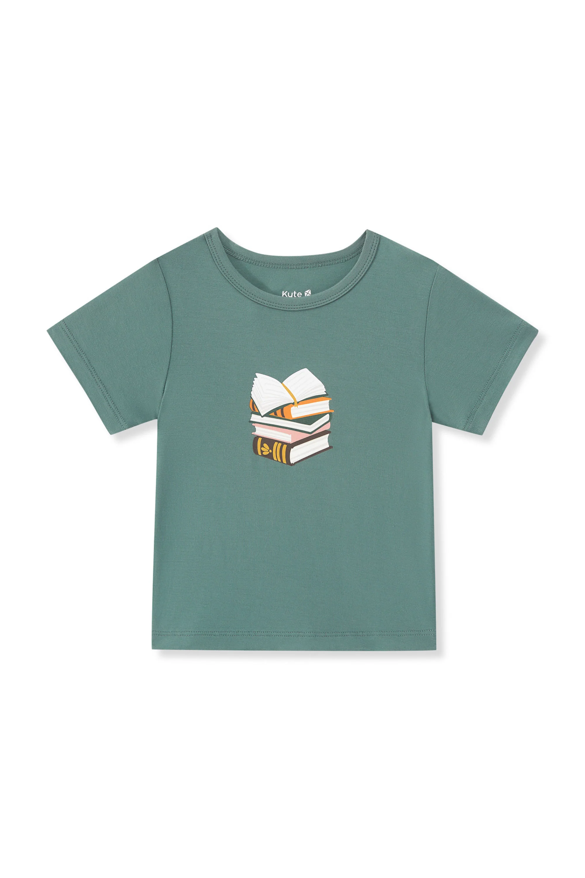 Toddler Basic Tee in Book Club on Pine