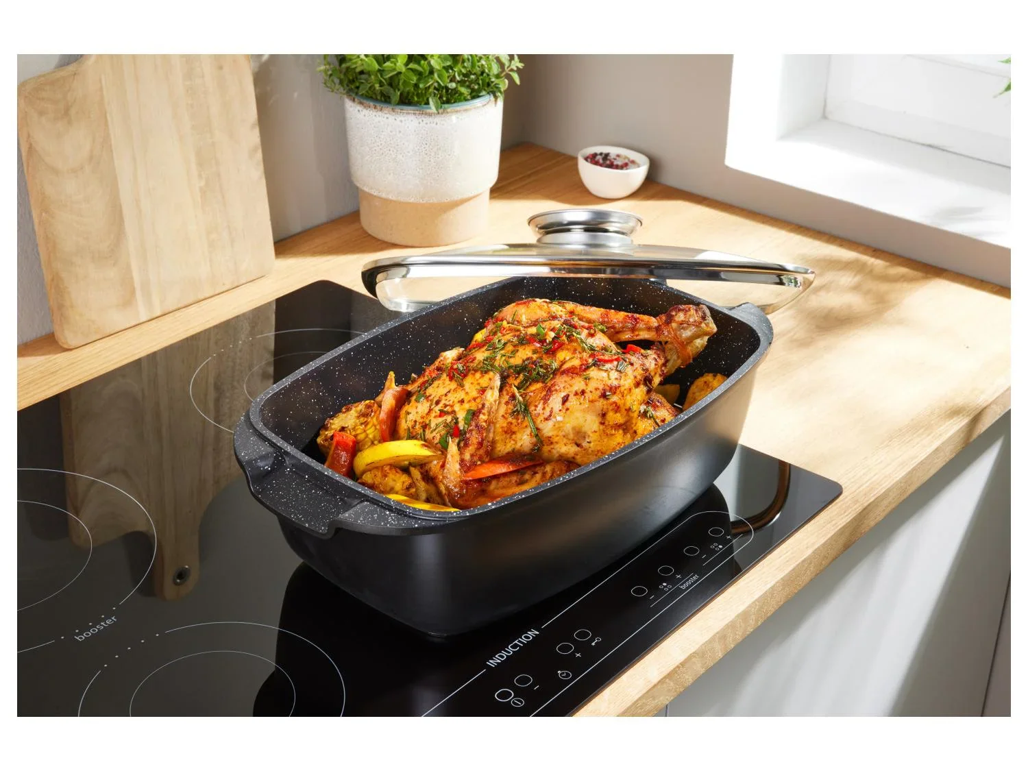SILVERCREST Cocotte en fonte d'aluminium