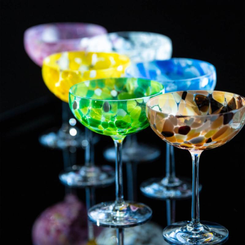 Swirl champagneglass 22 cl hvit