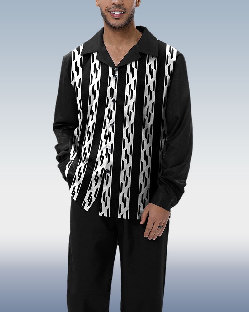 Ensemble de marche avec chemise à manches longues Black Arrows