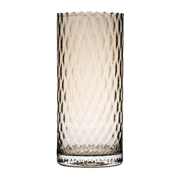 Harlekin vase 28 cm lys topas
