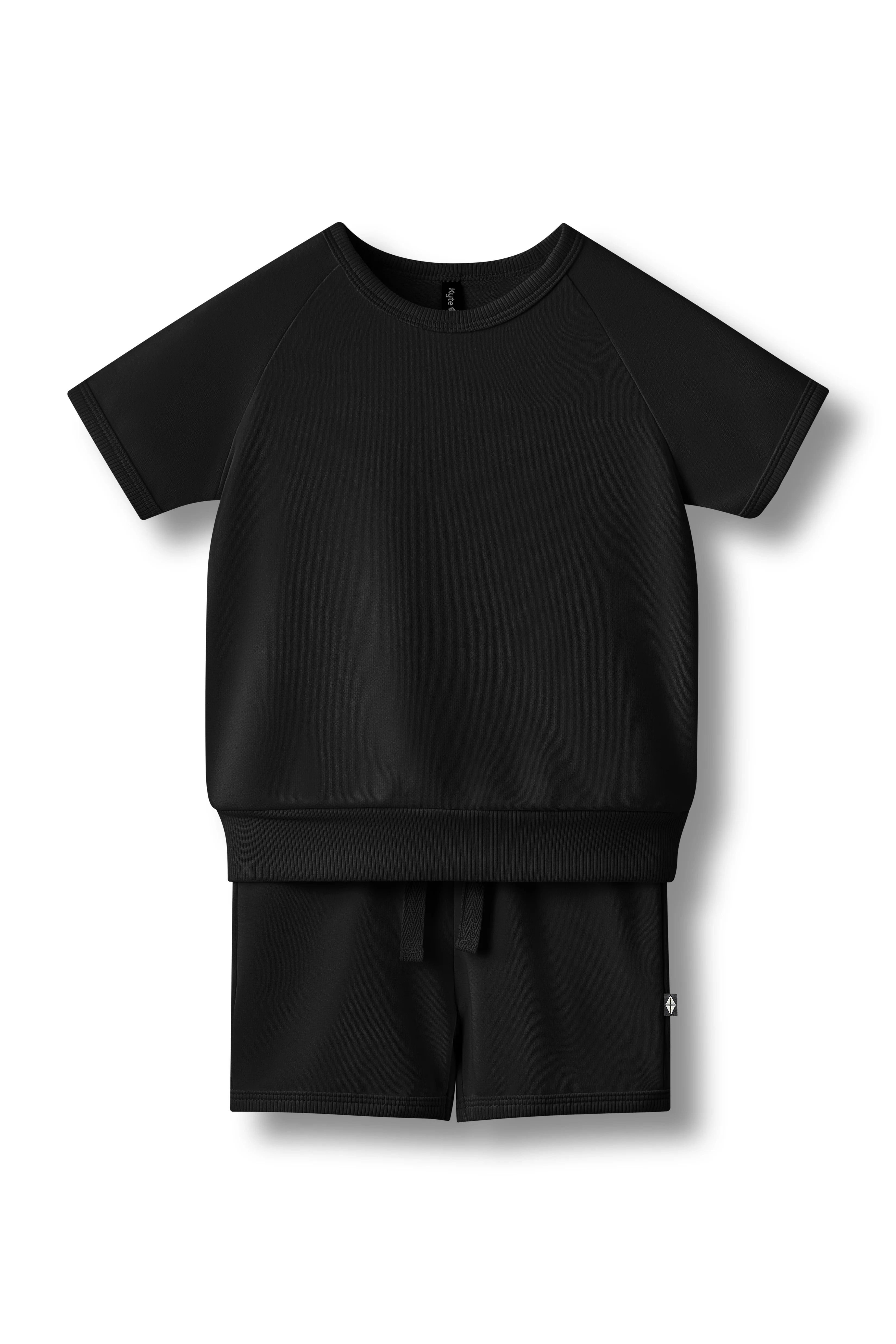 Short Sleeve Jogger Set in Midnight