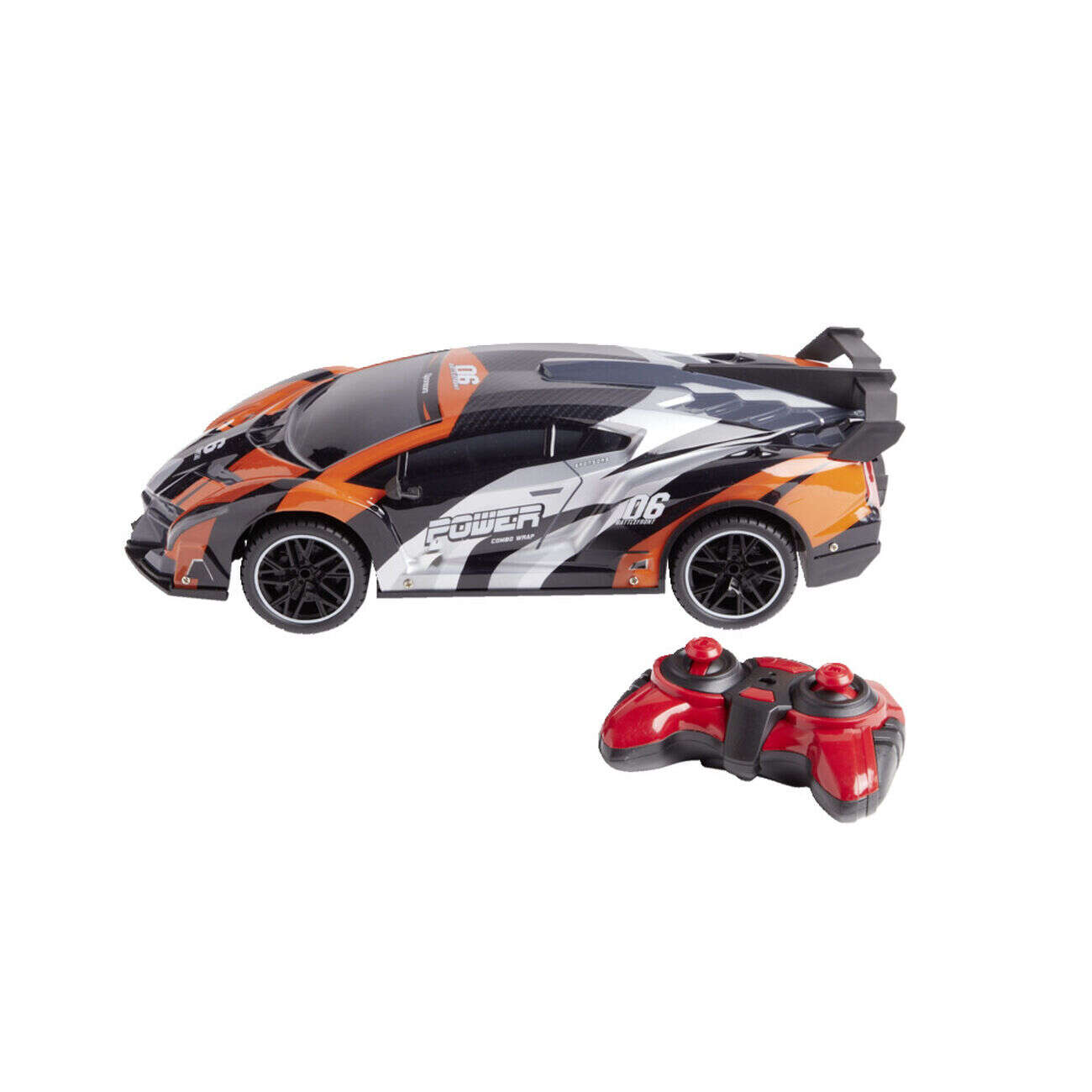 Voiture radiocommandée lumineuse légendaire L43cm - 2 modèles