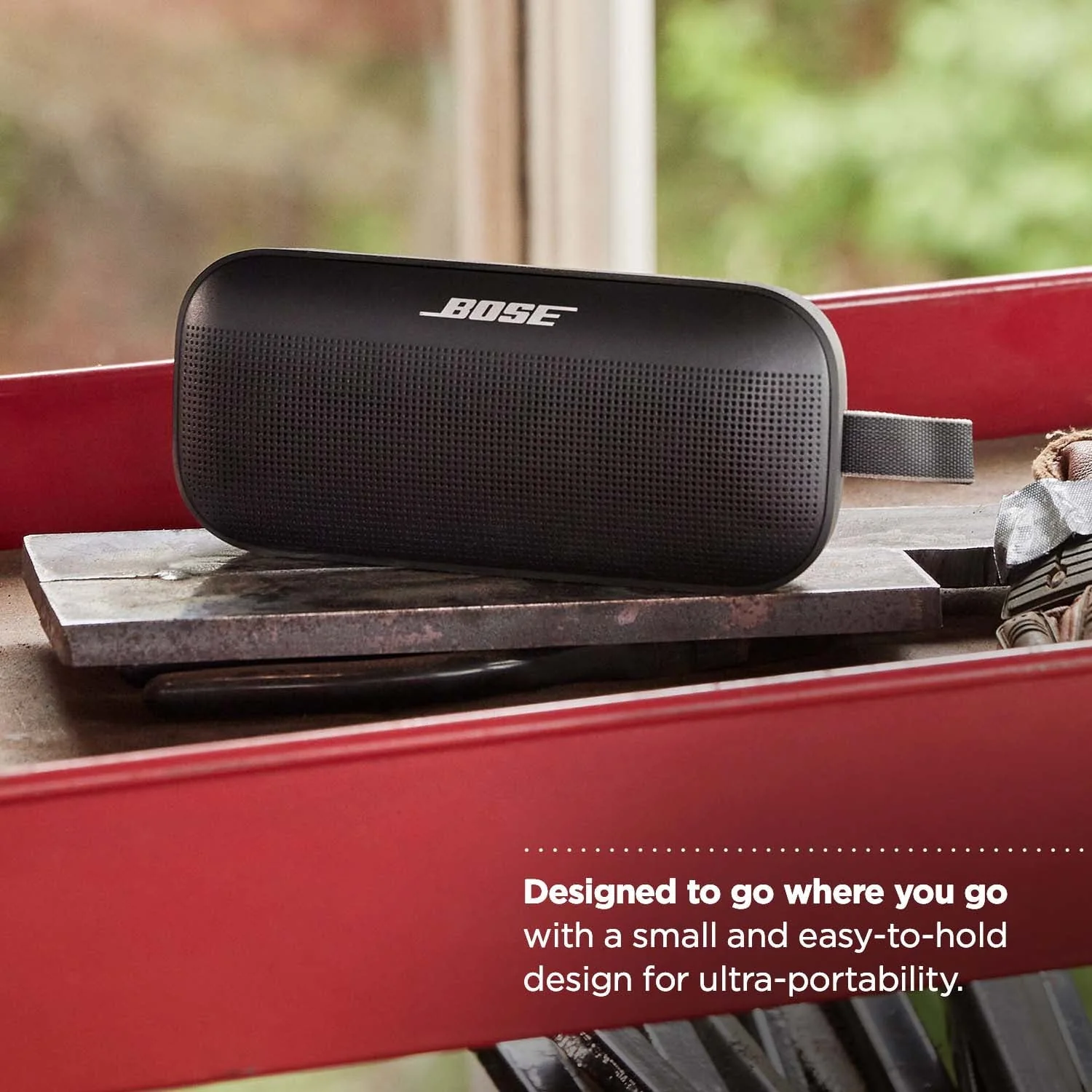 SoundLink Flex Wireless Waterproof Portable Bluetooth Speaker, Black Image 9
