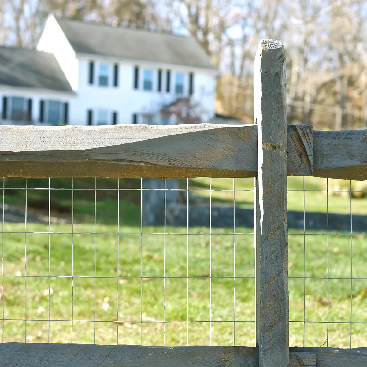 Garden Craft 36in H x 50ft L Galvanized Steel Gray Welded Wire Fence, Rolled Wire Fence