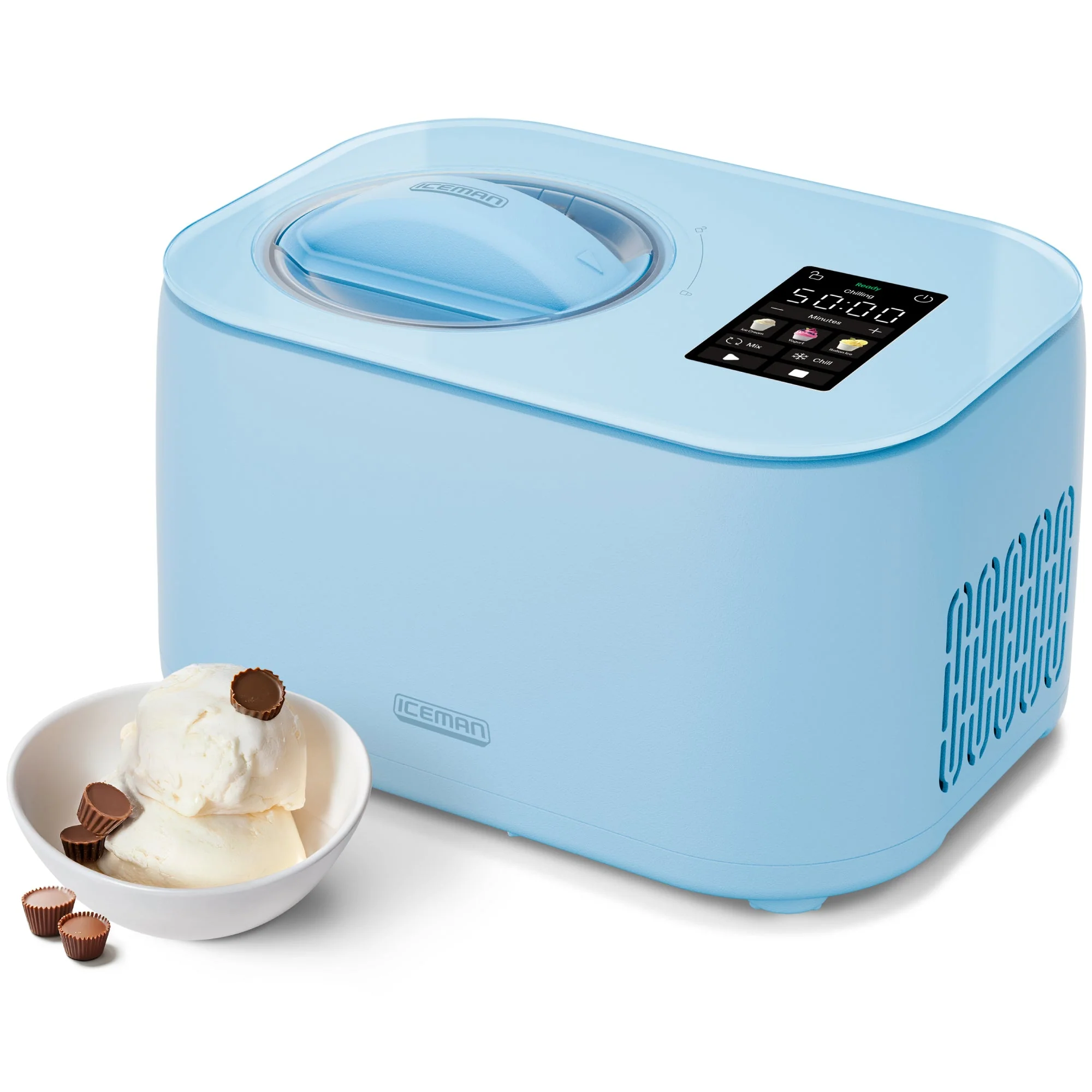 Iceman Trio Ice Cream Maker - Aqua