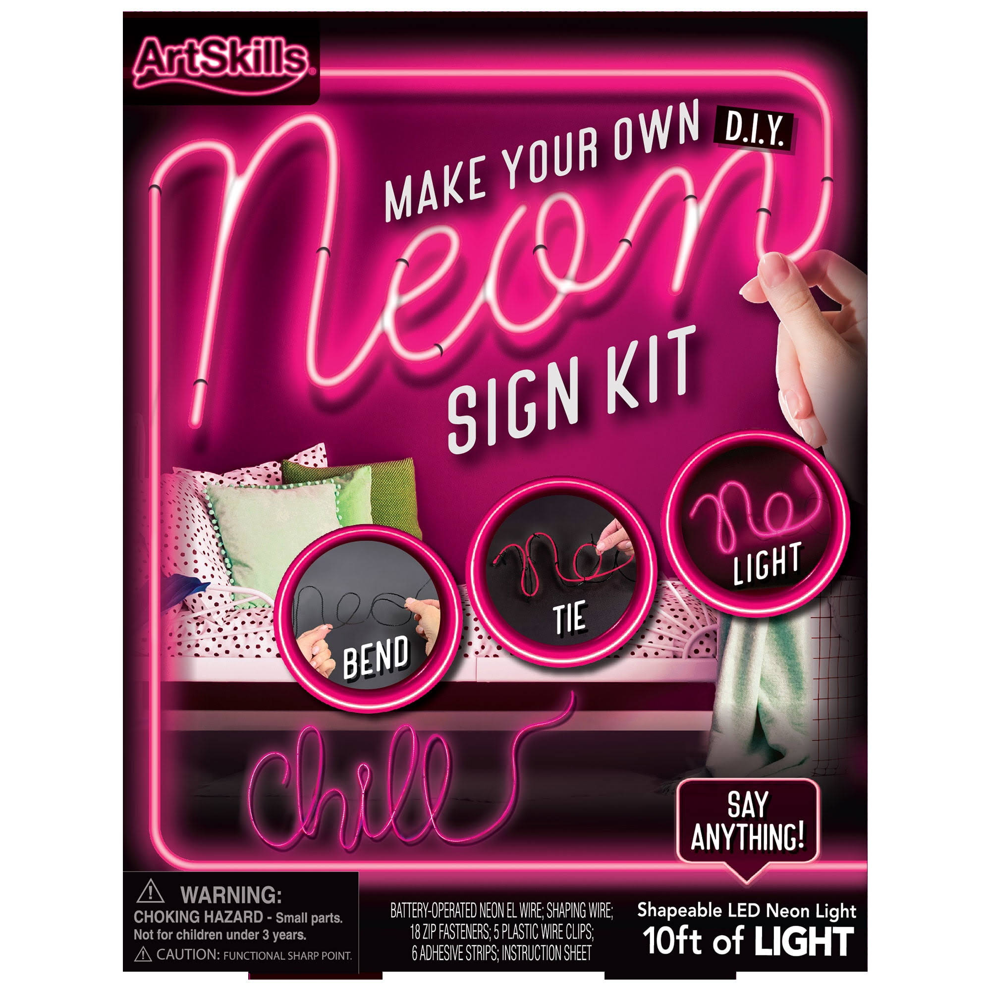 Artskills Make Your Own Neon Sign Pink Kit | CVS