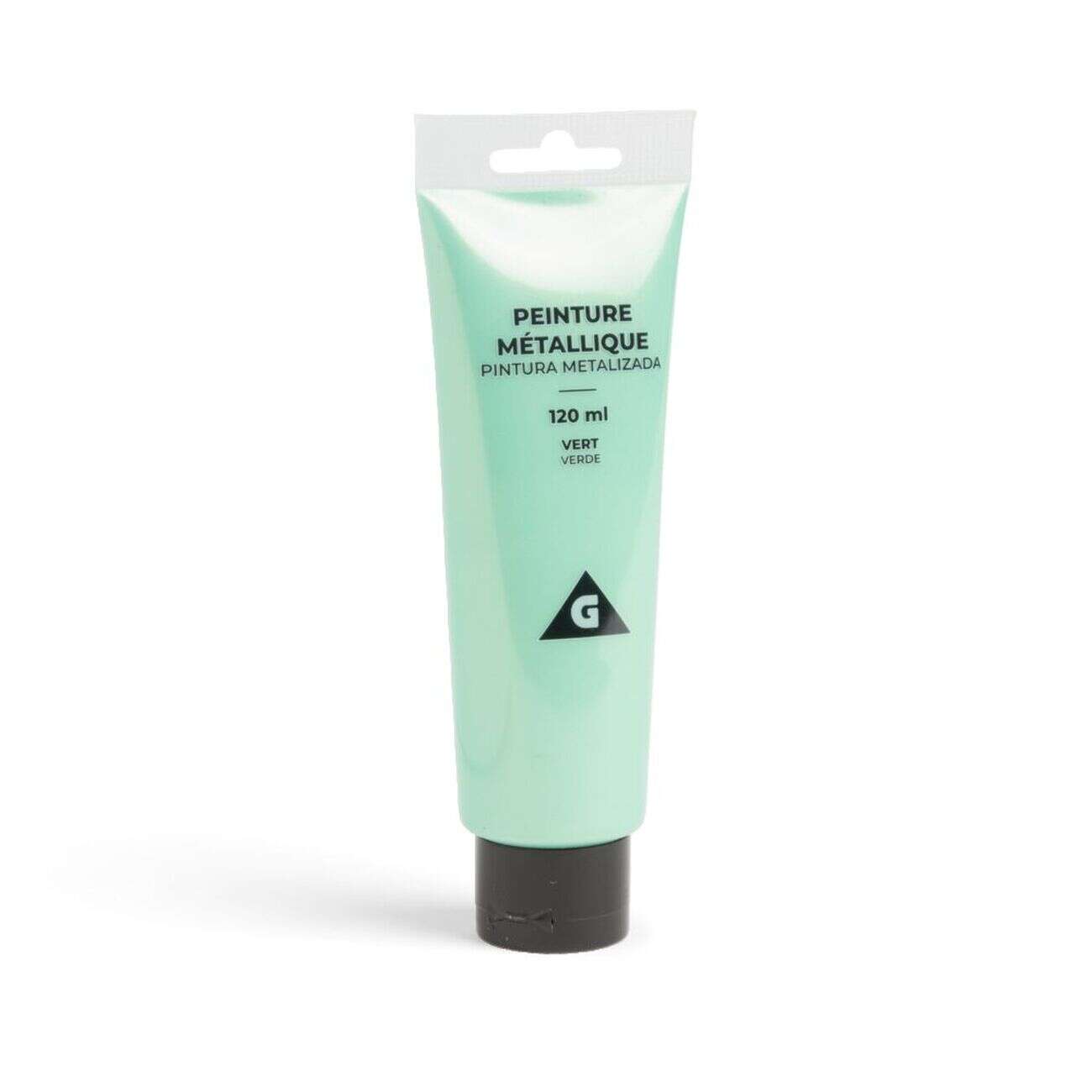 Peinture acrylique vert metallisé 120ml