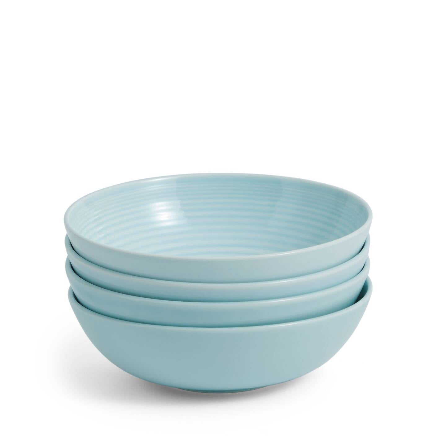 Gordon Ramsay Maze Blue Cereal Bowls, Set of 4