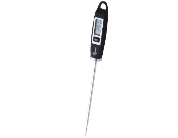 Digitalt termometer svart