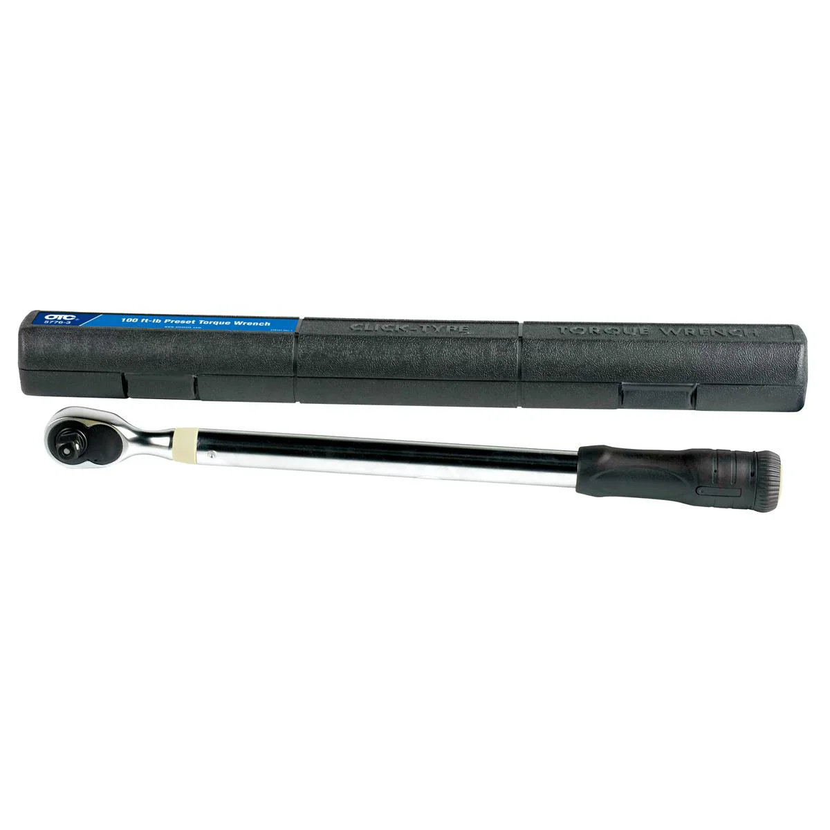 OTC Tools 5776-3 Preset Torque Wrench, 1/2 100 ft-lb