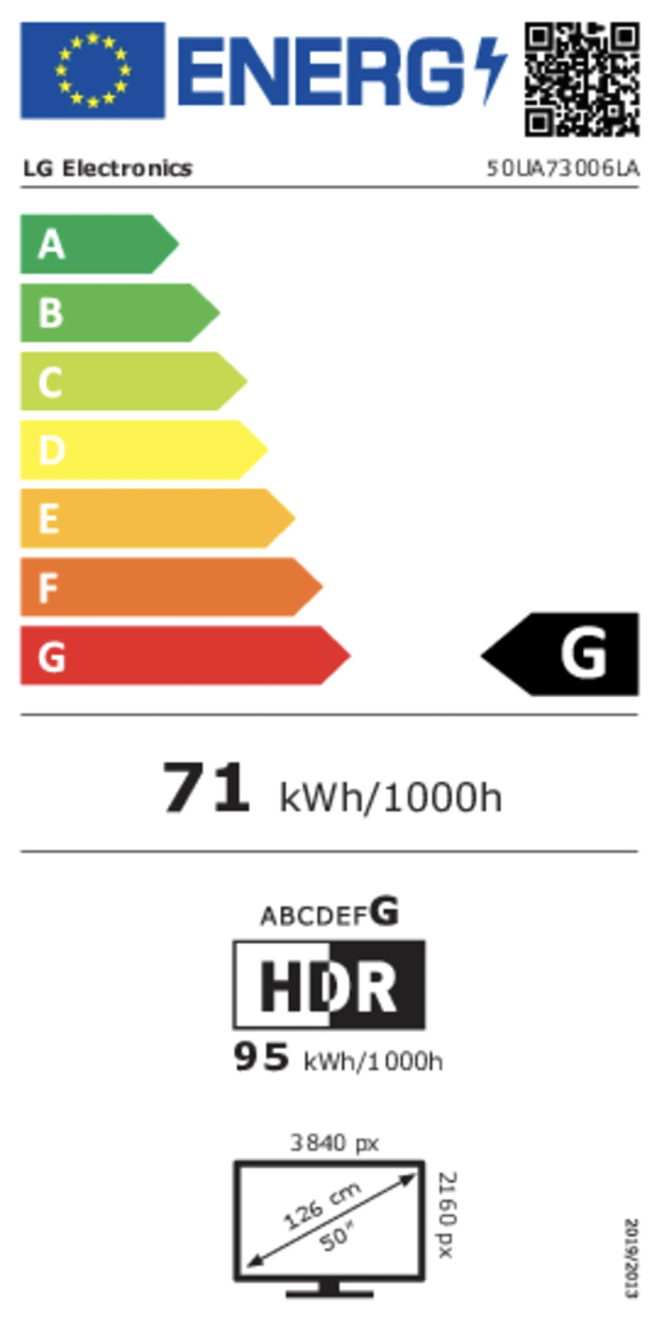 LG LED TV 4K 50UA73006LA (2025) - 50 inch