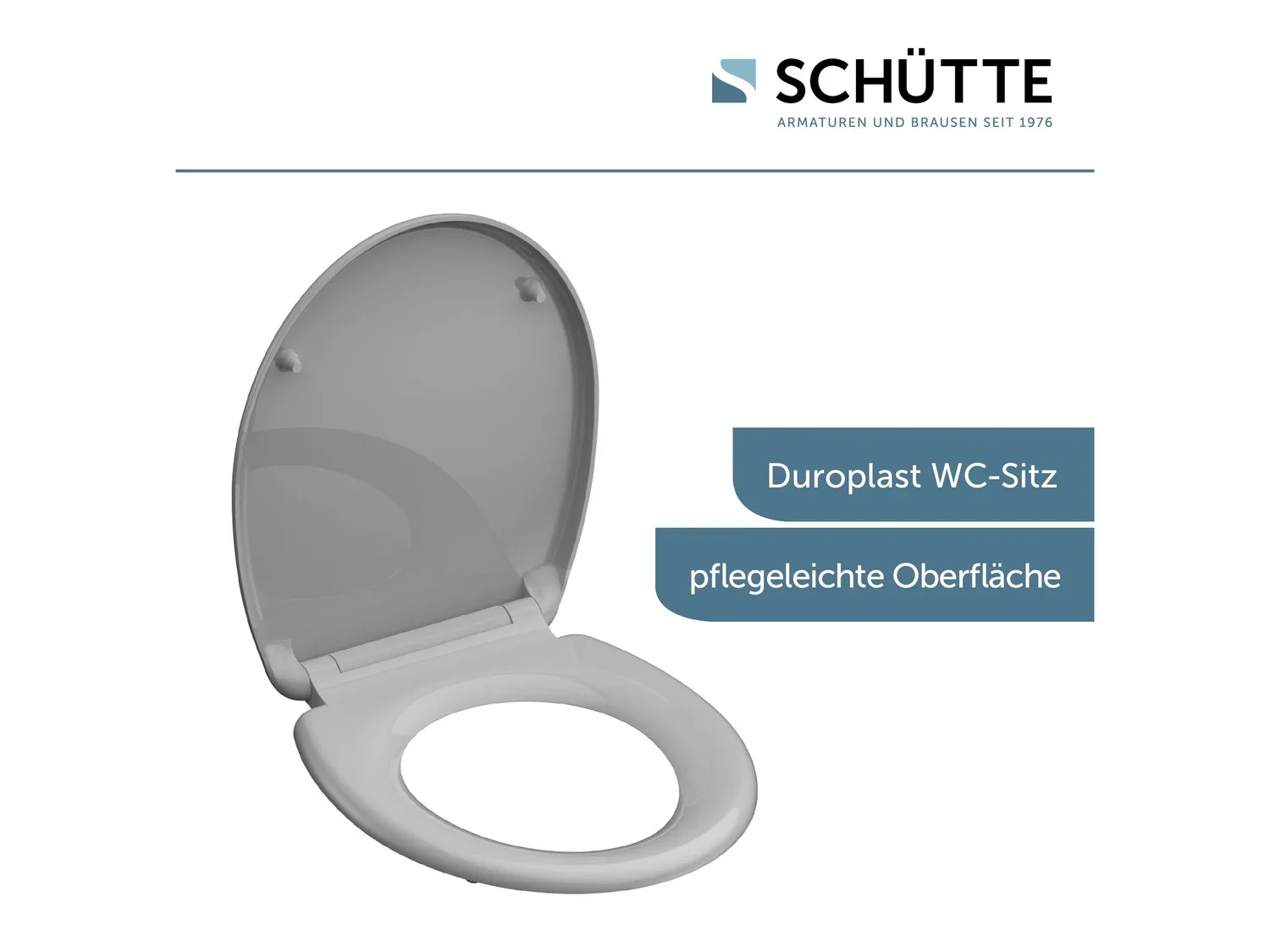 Schtte Abattant WC, avec fermeture en douceur