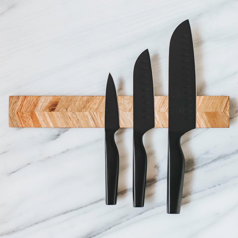 Sukai knivsett 3 stk svart