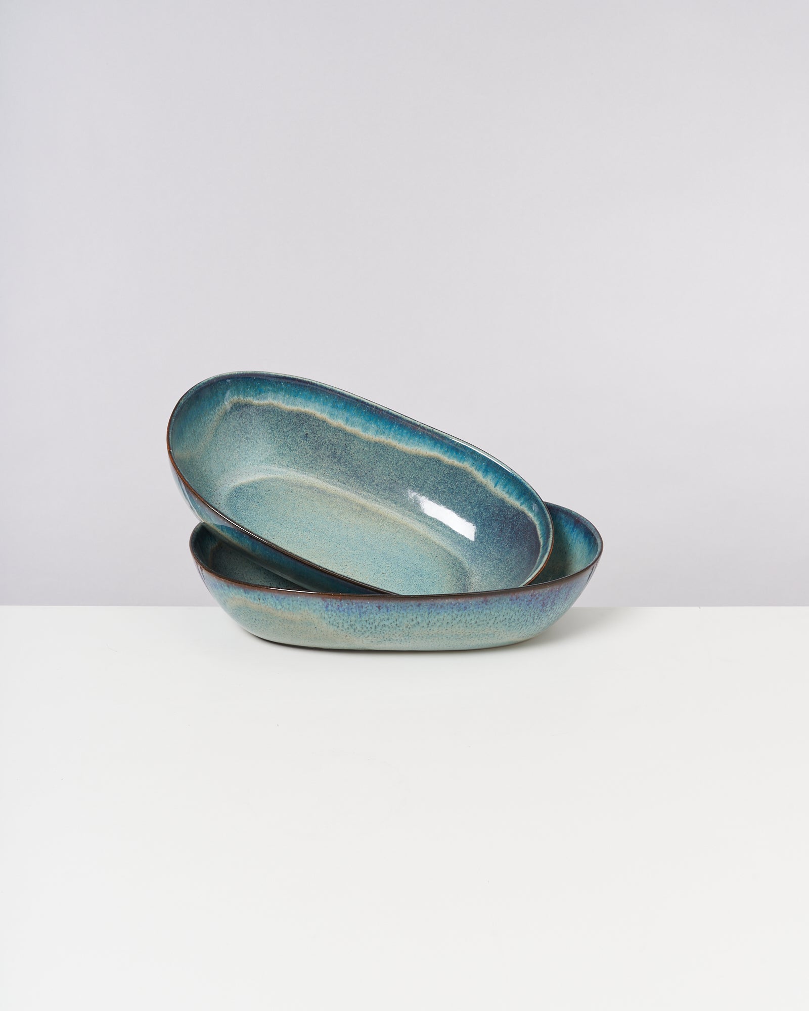 MADEIRA - SMALL OVEN DISH GREEN-BLUE