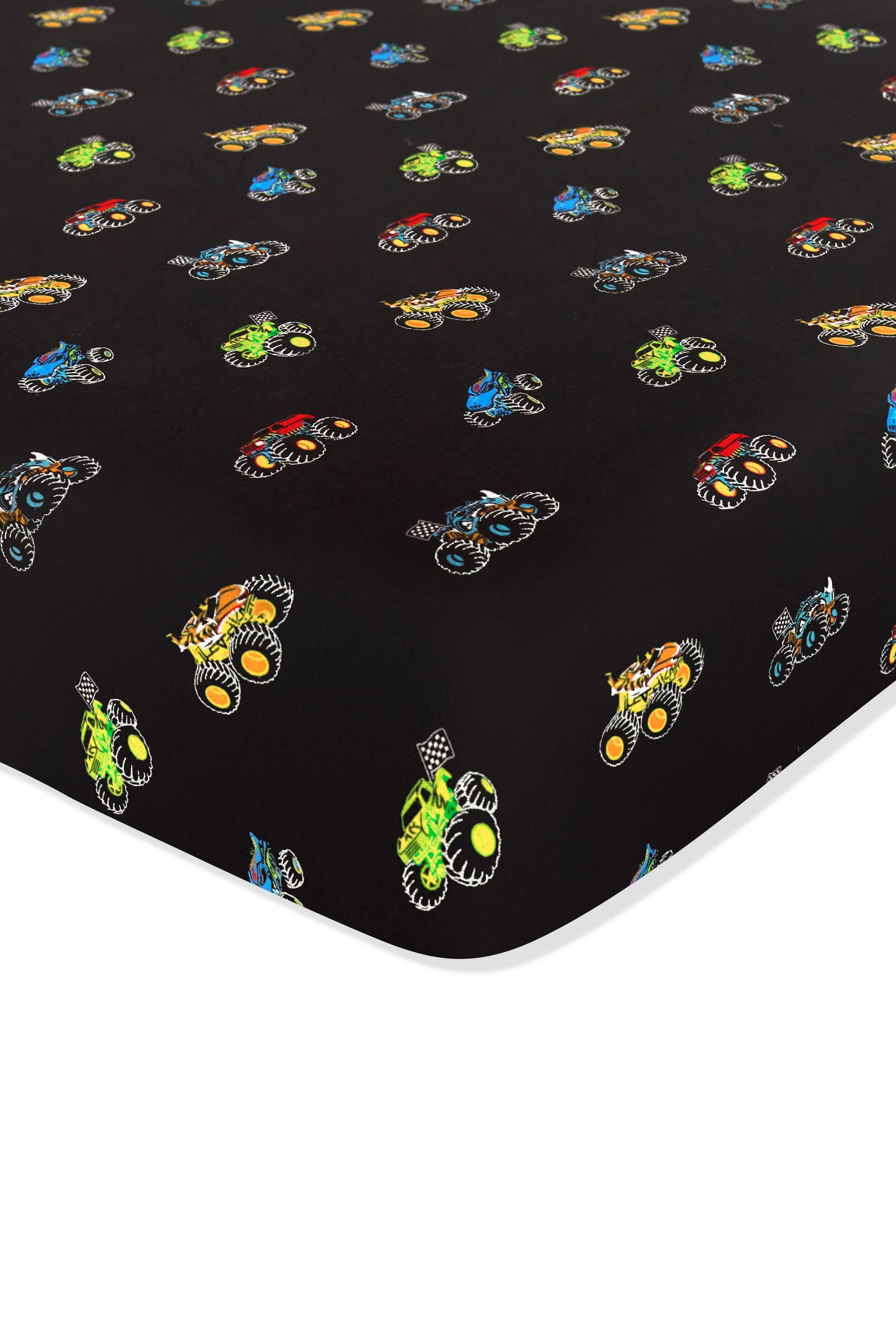 Crib Sheet in Monster Truck