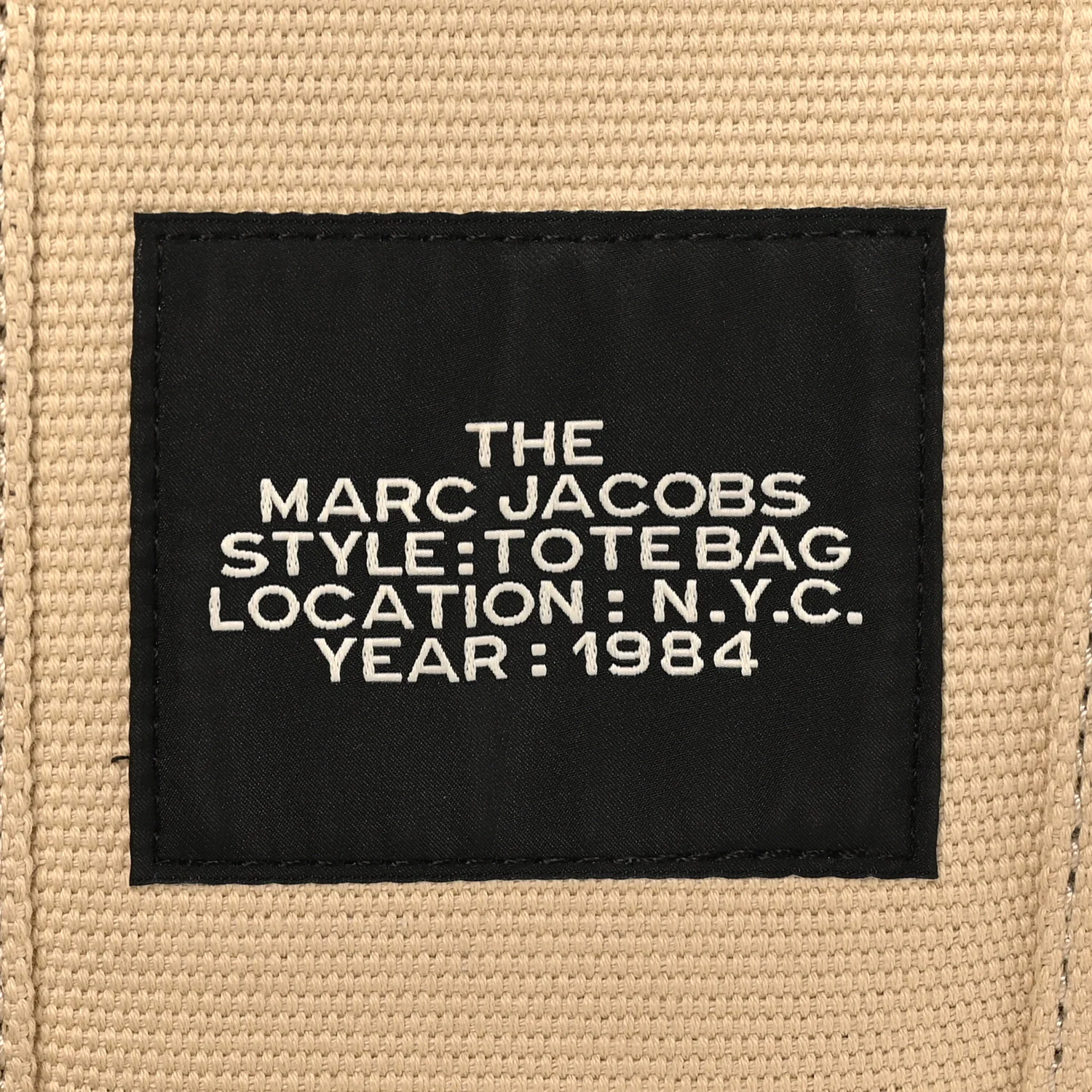 Jacquard Small The Traveler Tote Bag Warm Sand
