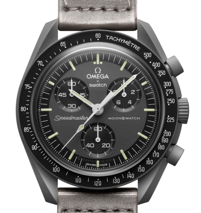 [Super Clone]Swatch x Omega SO33A100 Bioceramic Moonswatch Mission to Mercury