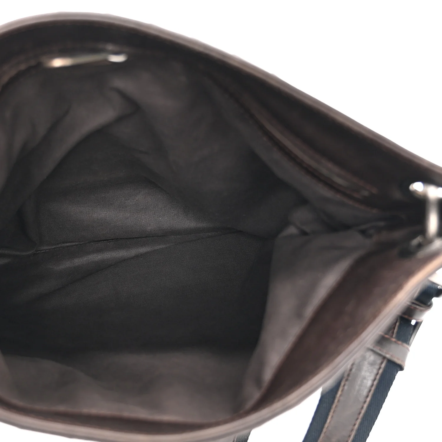 Nappa Intrecciato VN Crossbody Messenger Bag Brown