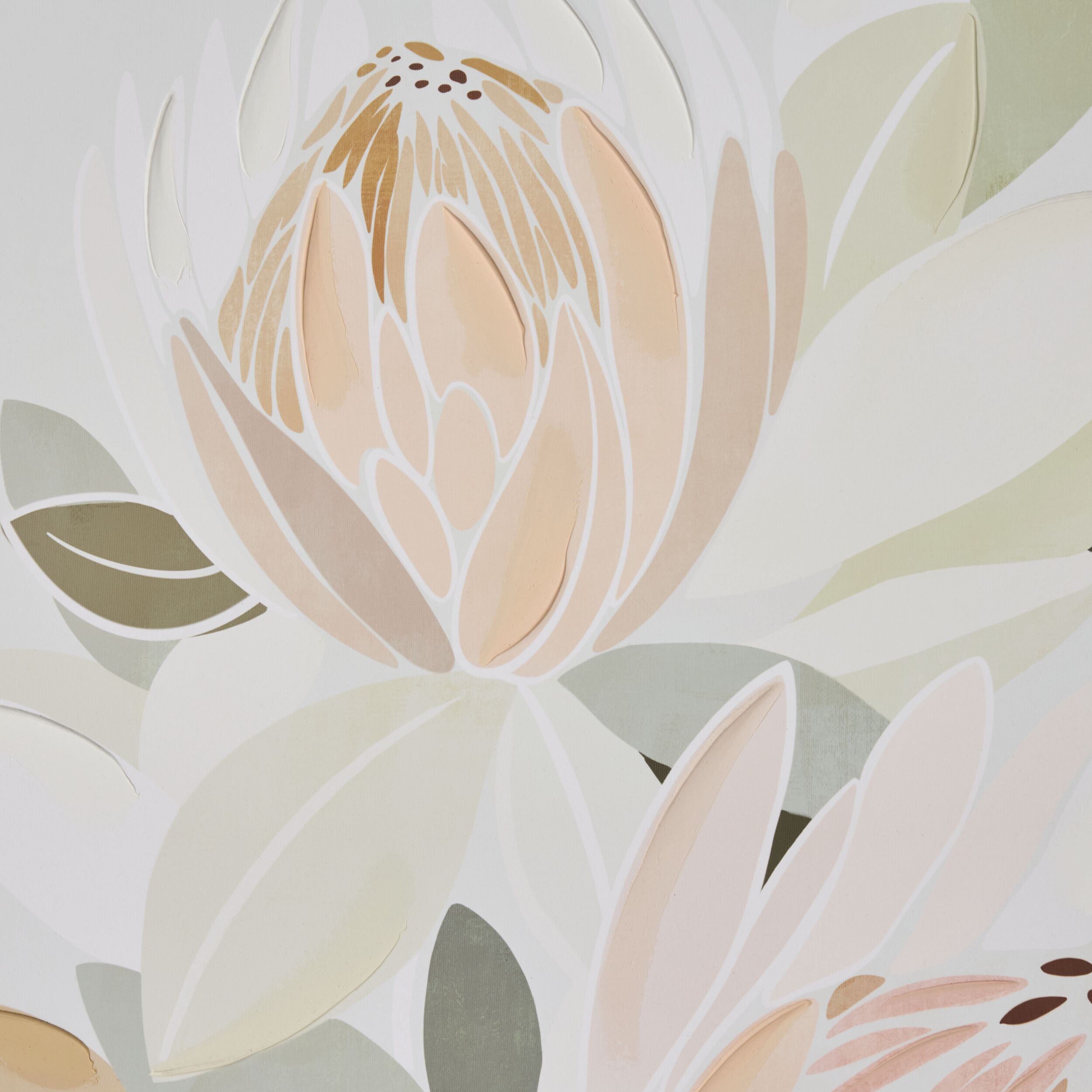 Soft Native Framed Canvas Print 80x120cm