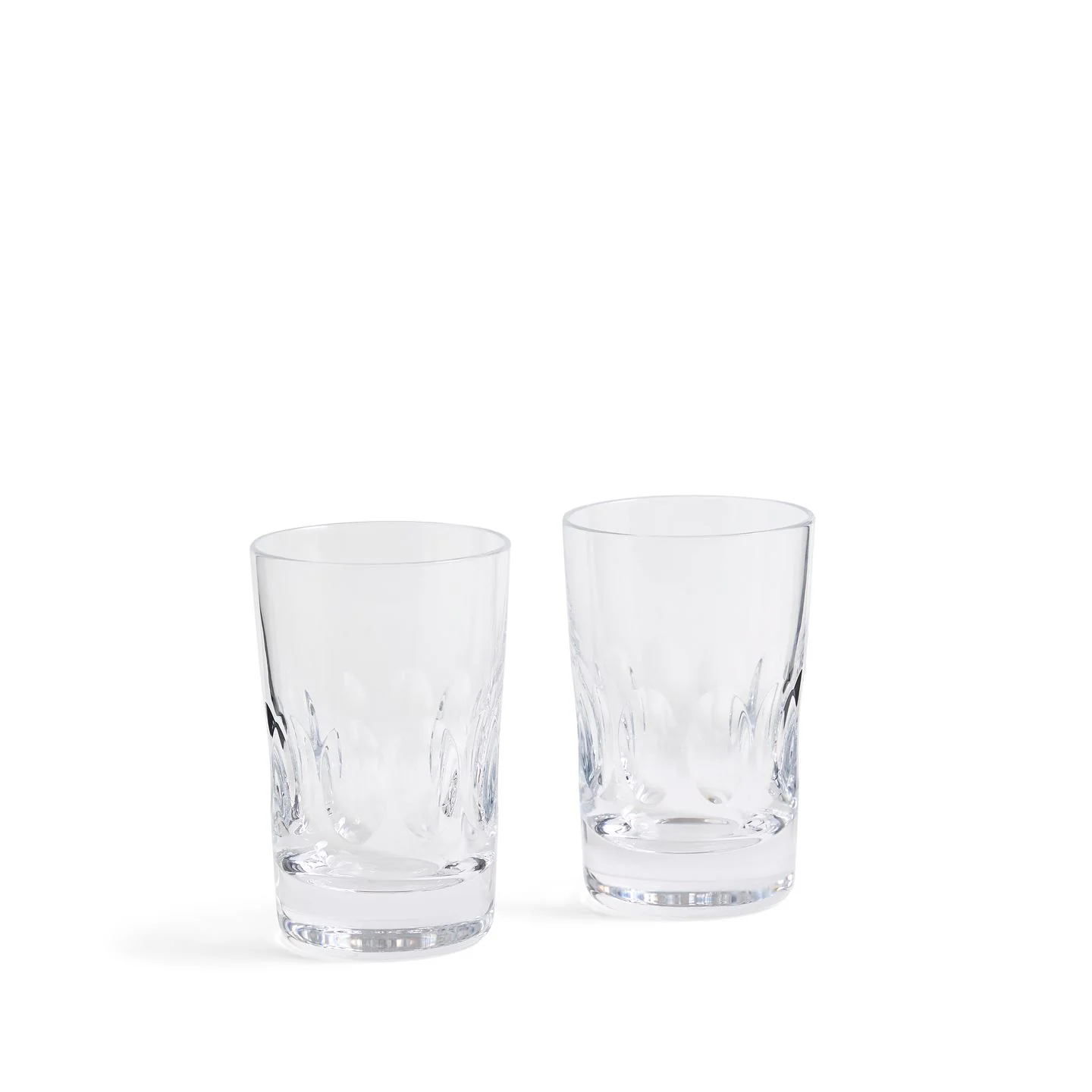 Bacchus Crystal Tumbler Pair