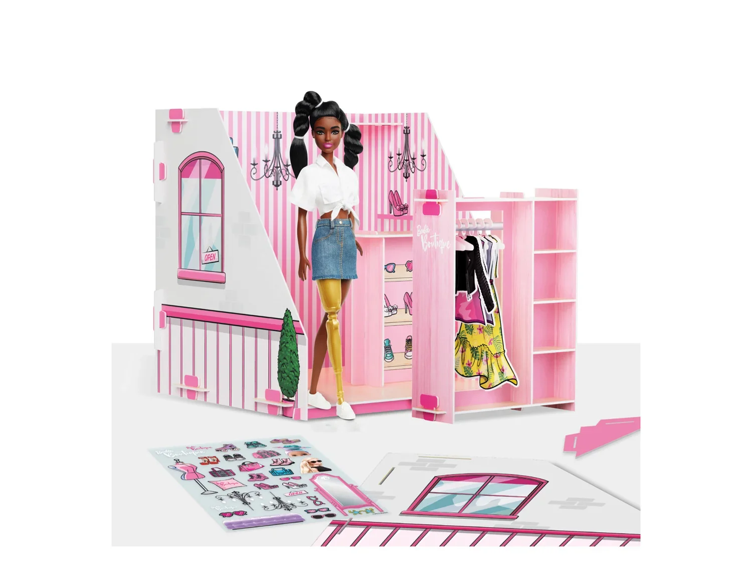 Barbie Pop-Up caf ou pop-up boutique ou docteur animalier