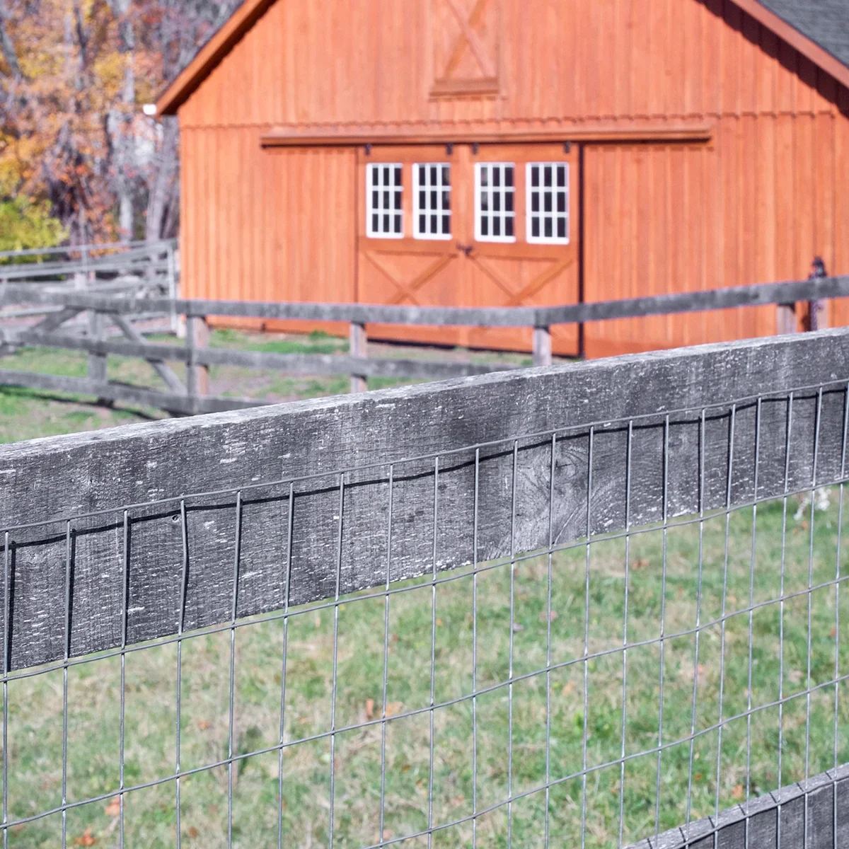 Garden Craft 36in H x 50ft L Galvanized Steel Gray Welded Wire Fence, Rolled Wire Fence