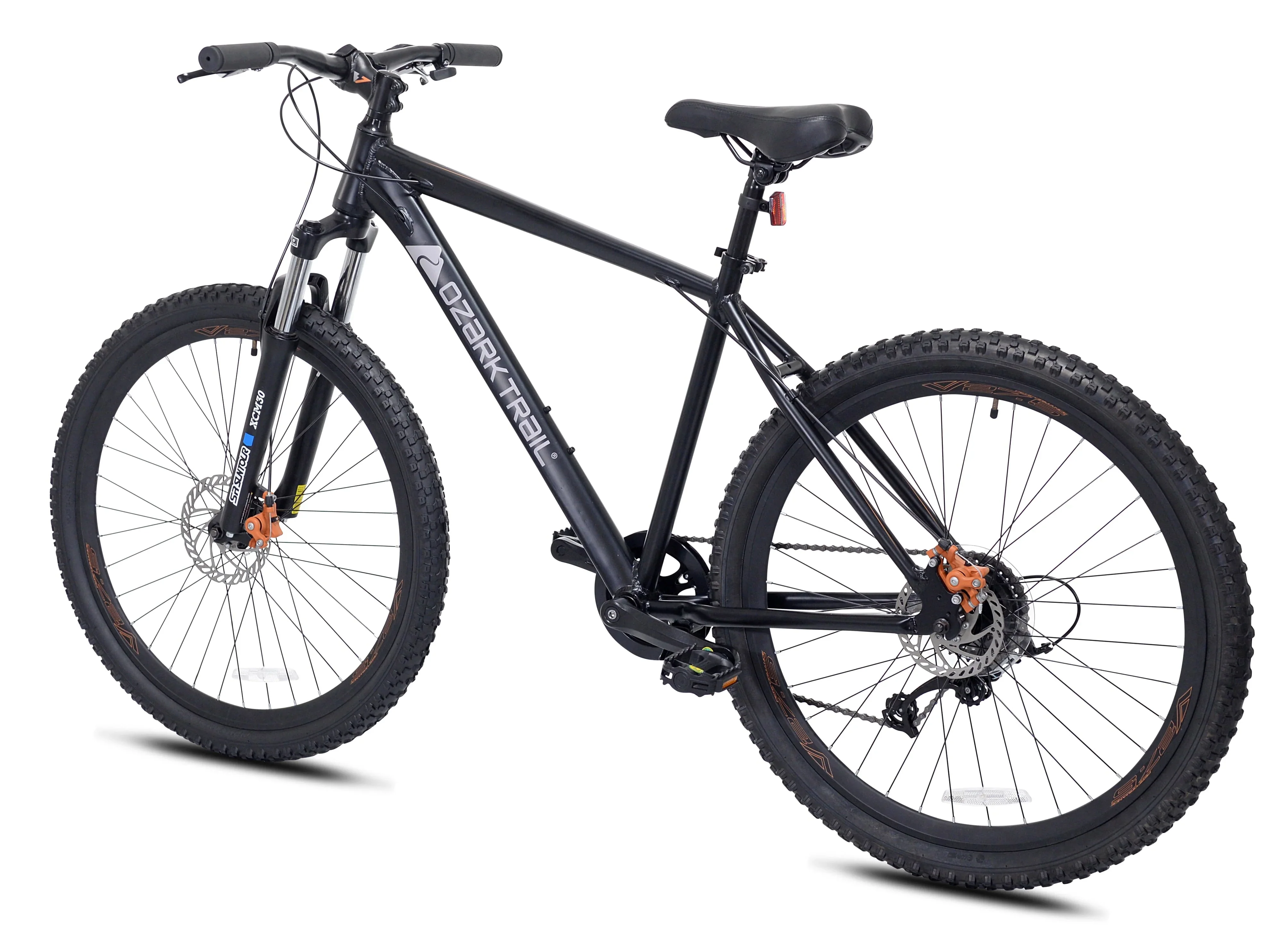 Ozark Trail 27.5 Vibe Mountain Bike, Large Frame, Black, Adult, Unisex