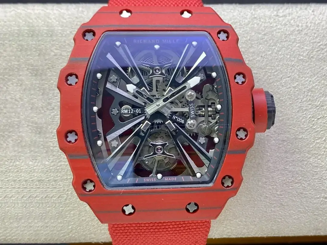 Richard Mille RM12-01 Tourbillon RM Factory Red Carbon Fiber