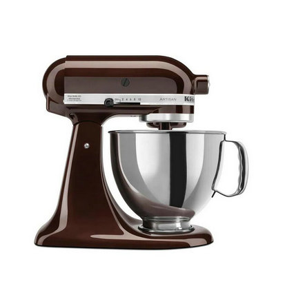 Robot pâtissier Artisan 5 Qt. 10 vitesses pour expresso avec batteur plat, fouet à 6 fils et crochet pétrisseur