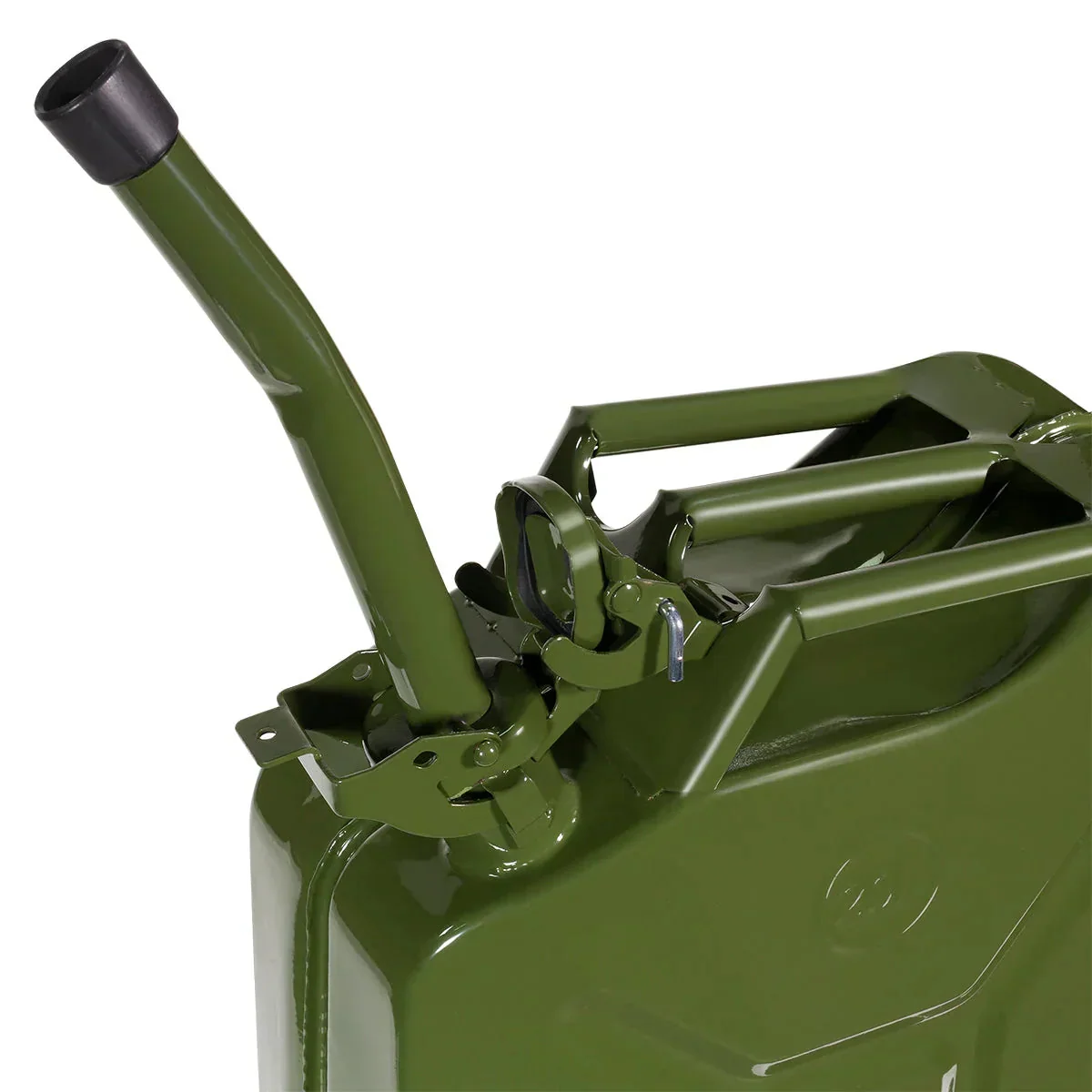 Gallon 20L Jerry Can Gas Diesel Fuel Steel Tank Green Holder mount