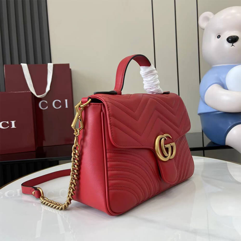 Gucci GG Marmont Small Top Handle Bag