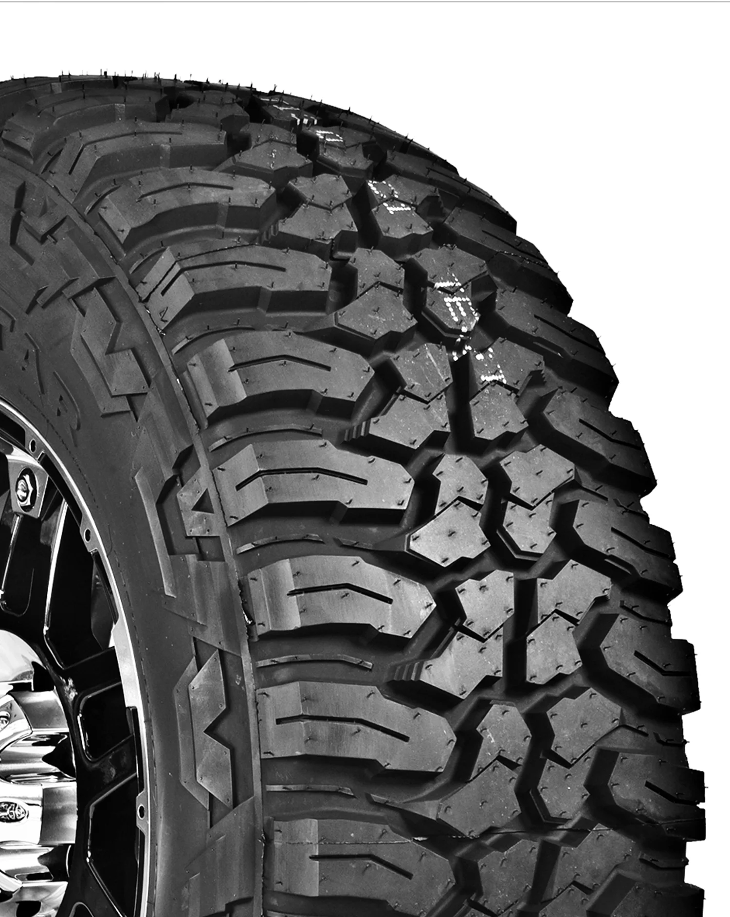 Travelstar Ecopath M/T 33X12.50R20 10 PR Load Range E 114Q SUV Light Truck Mud-Terrain Tire 33/12.50/20(Tire Only)