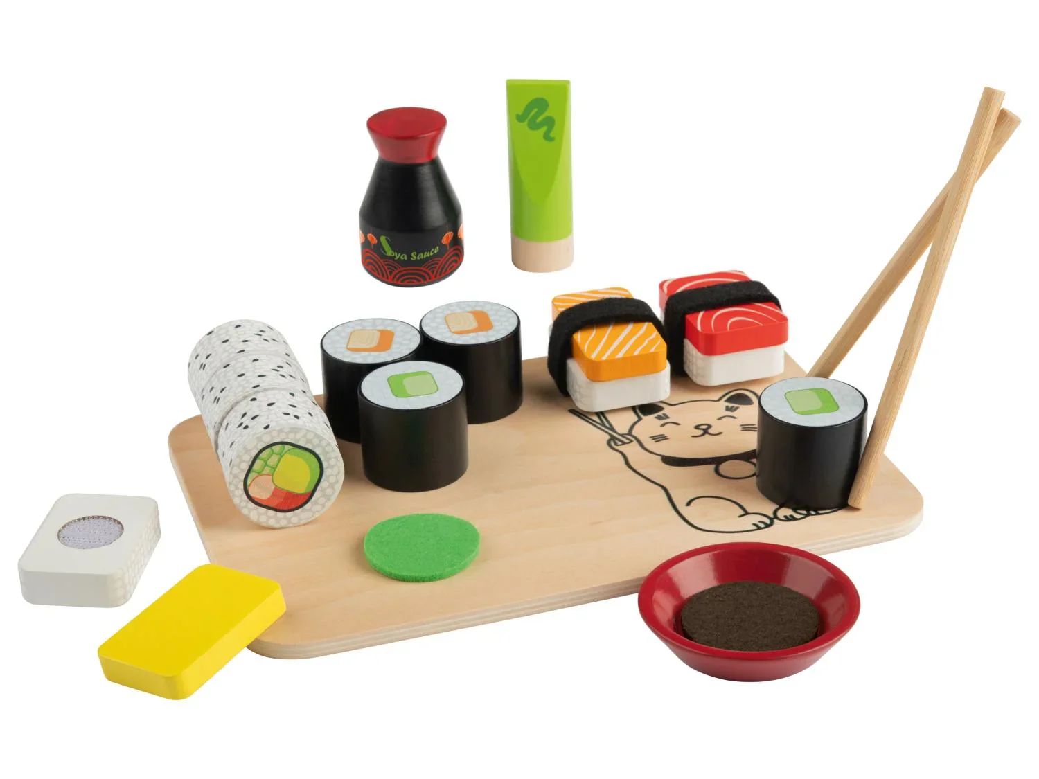 Playtive Set de nourriture en bois