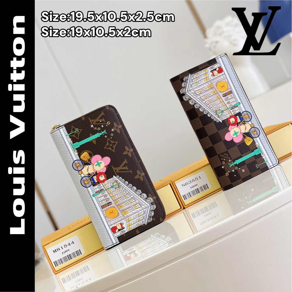 【ルイヴィトン】限定★ジッピーウォレット★ポルトフォイユサラ長財布