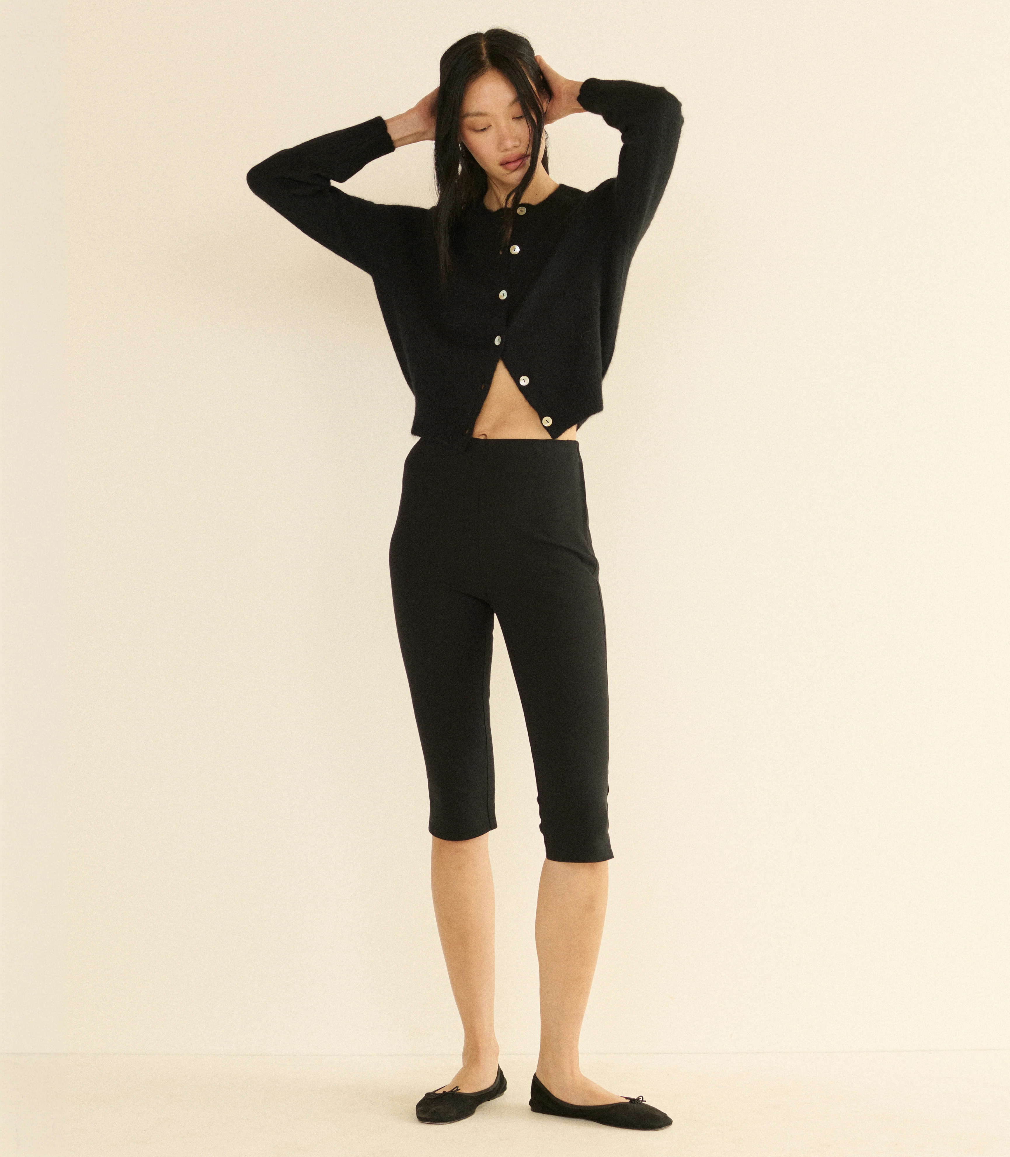 PETRA CARDIGAN -- BLACK