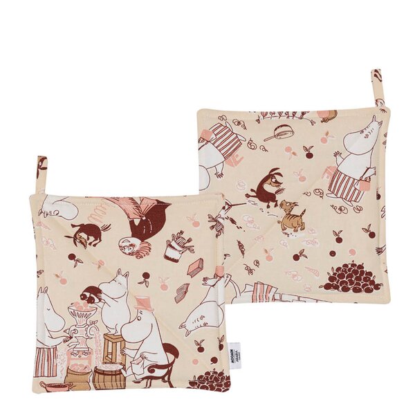 Mummi gryteklut 22x22 cm 2 stk Husarbeid