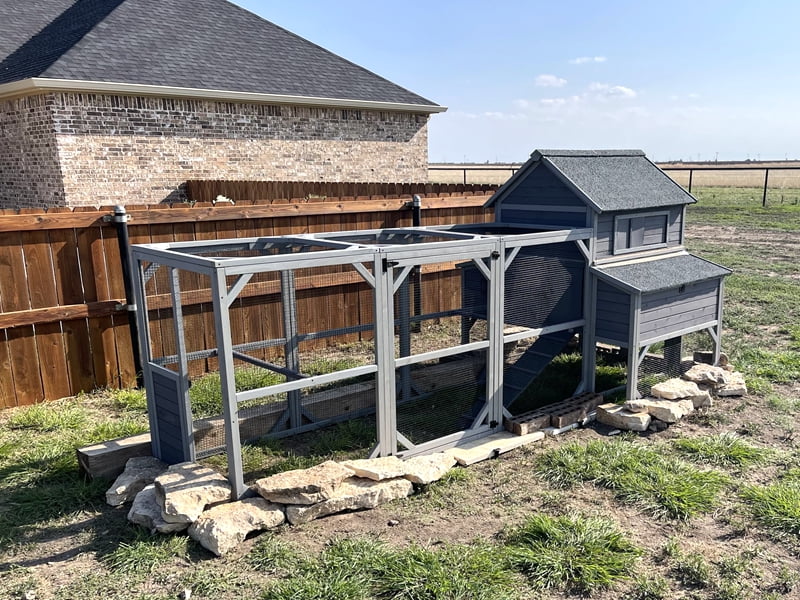 Chicken Coop Extra Large Chicken House Outdoor Poultry Cage for 8-10 Chickens(118.1" x 53.5" x 49.5") - Image 10