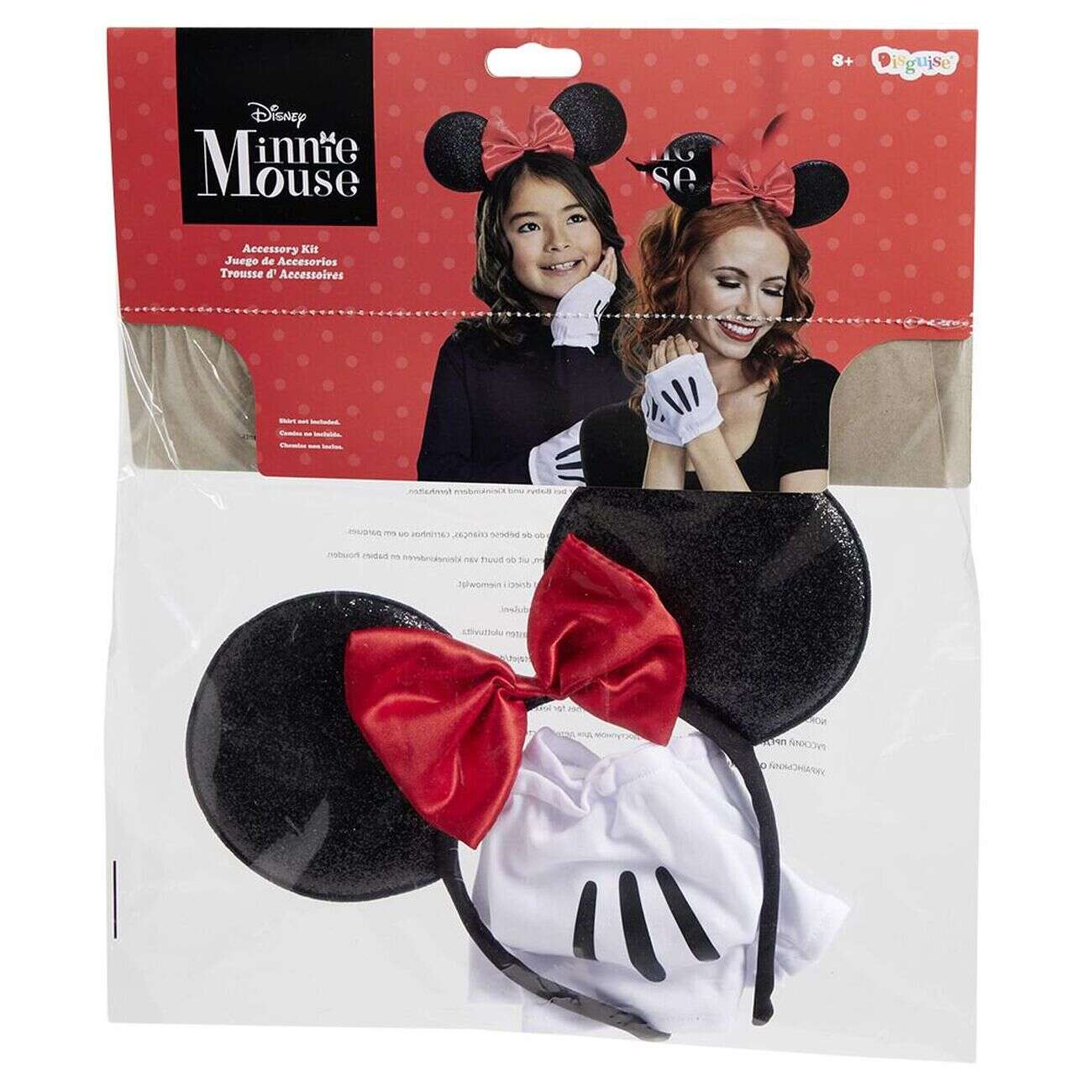 Serre-tête et paire de gants Minnie
