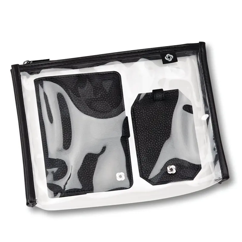 Black Passport Cover and ID Tag Gift Set Wallets & Passport Covers | 8321-SGYRI - SAMSONITE OUTLET