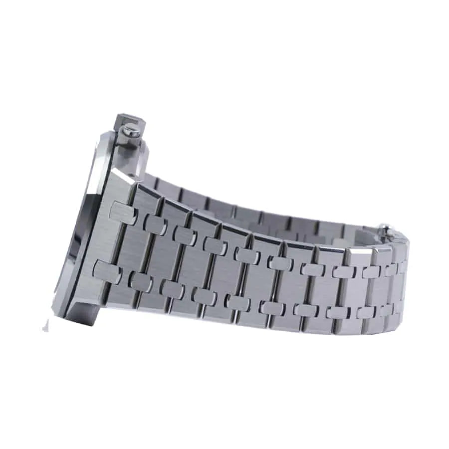 [Super Clone]Audemars piguet Royal Oak Selfwinding 41MM Chronograph Silver Watch