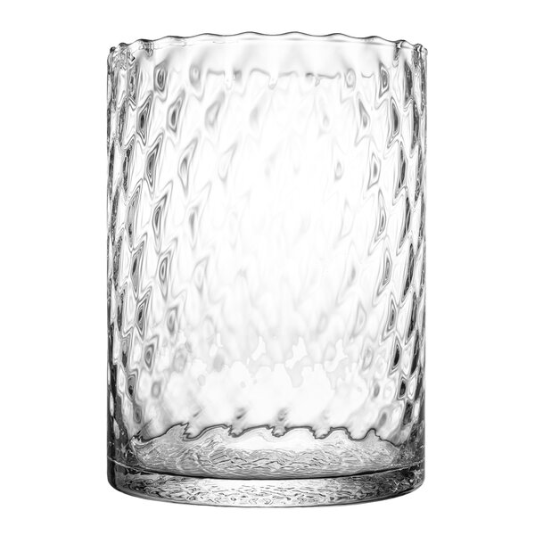 Harlekin lykt/vase 24 cm klar