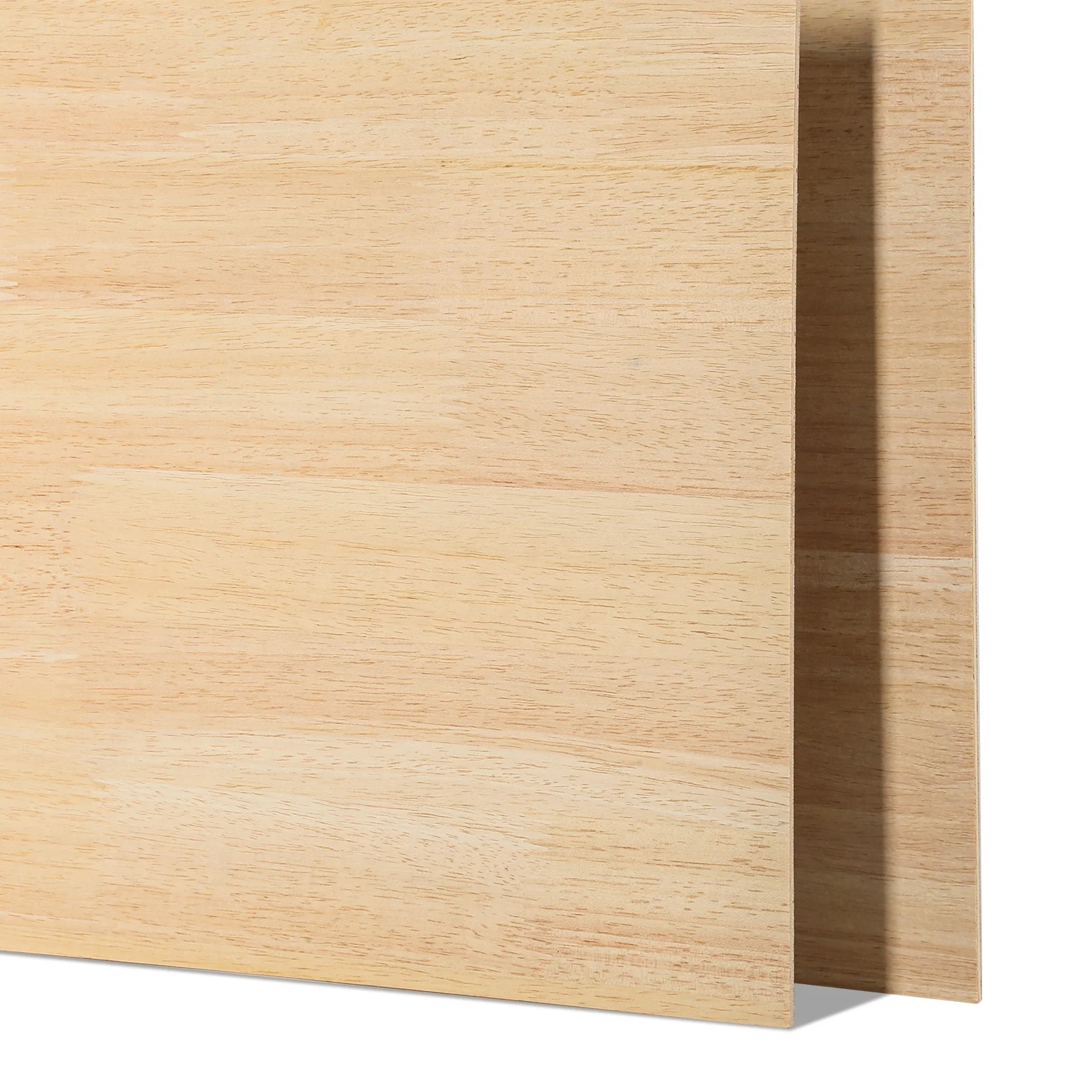Contreplaqué de bois d'hévéa de 3 mm (6 pièces)