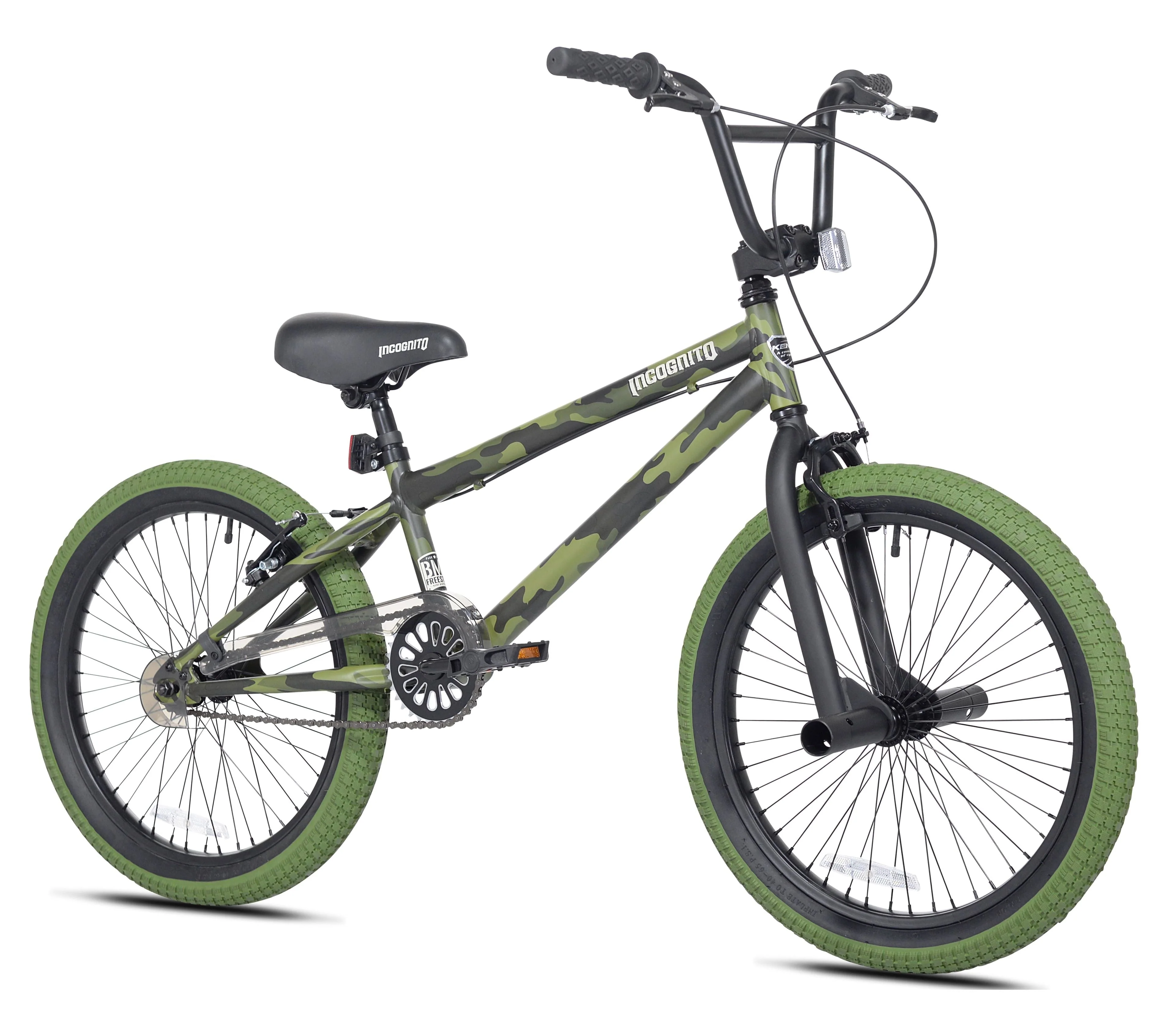 Kent Bicycles 20" Incognito Boy's BMX Child Bicycle, Green Camouflage Image 2