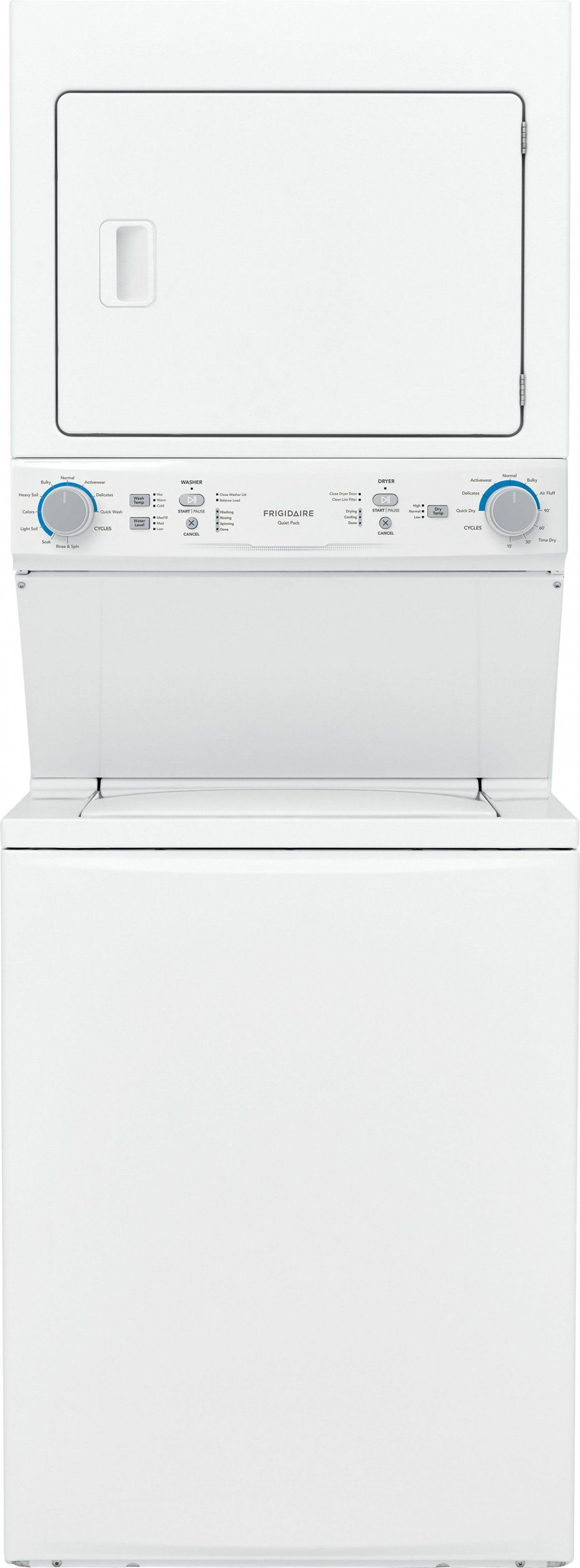Frigidaire Electric Washer/Dryer Laundry Center - 3.9 Cu. ft Washer FLCE7522AW