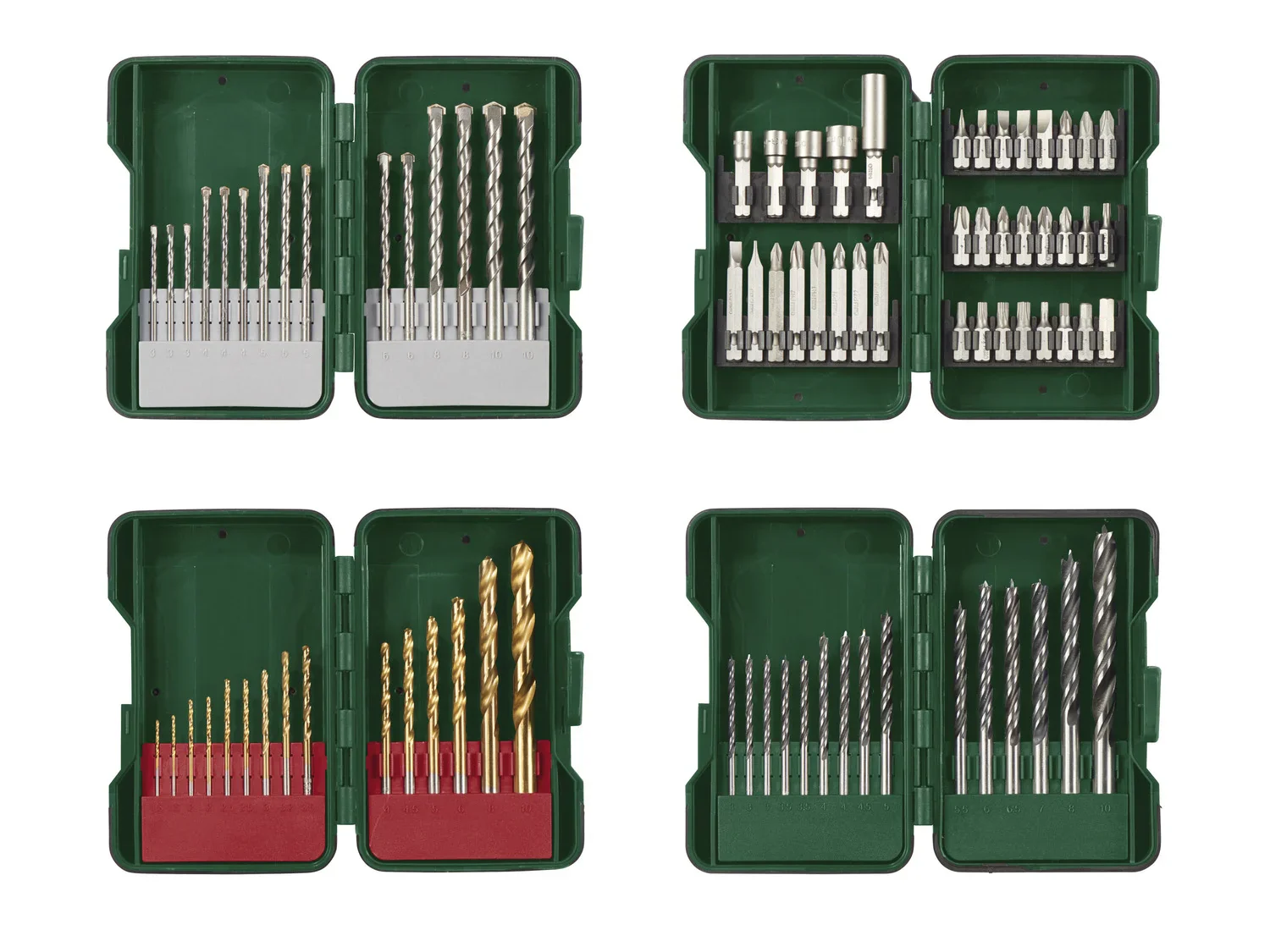 PARKSIDE Sets de forets et d'embouts PBB 4 A1