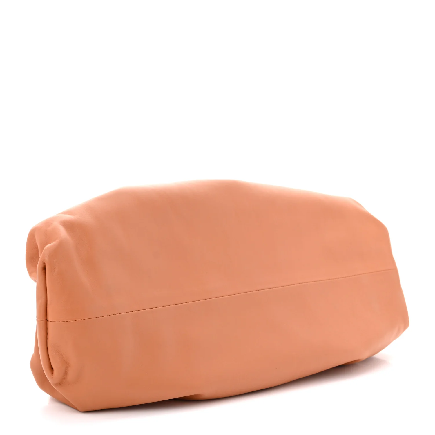 Smooth Butter Calf The Pouch Oversized Clutch Clay