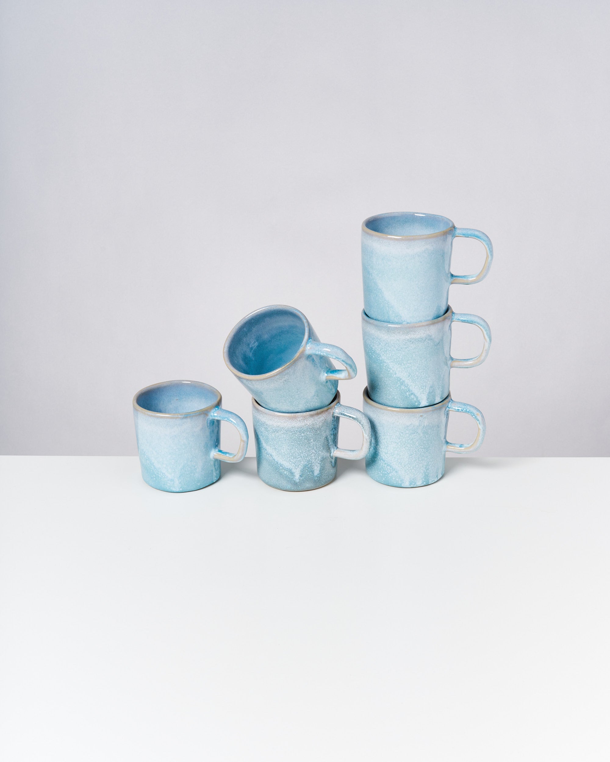 CORDOAMA - LARGE MUG CLASSIC AQUA SET OF 6